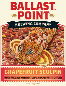 Ballast Point Grapefruit Sculpin is a great summer beer.