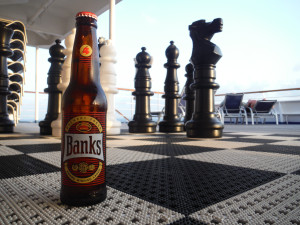 Order Banks Caribbean Lager when on Barbados.