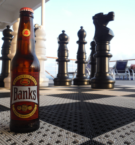 Order Banks Caribbean Lager when on Barbados.