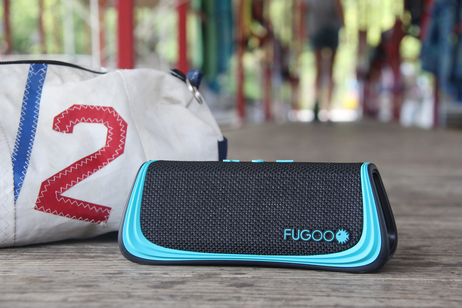 Enjoy your playlist with this bluetooth waterproof summer speaker.