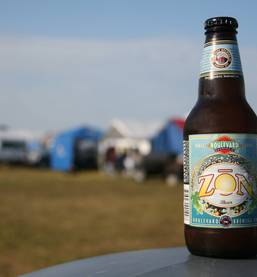Drink Boulevard Zon witbier summertime beer for your next bbq.