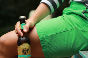 Drink cold beer in a bottle with Chillsner.