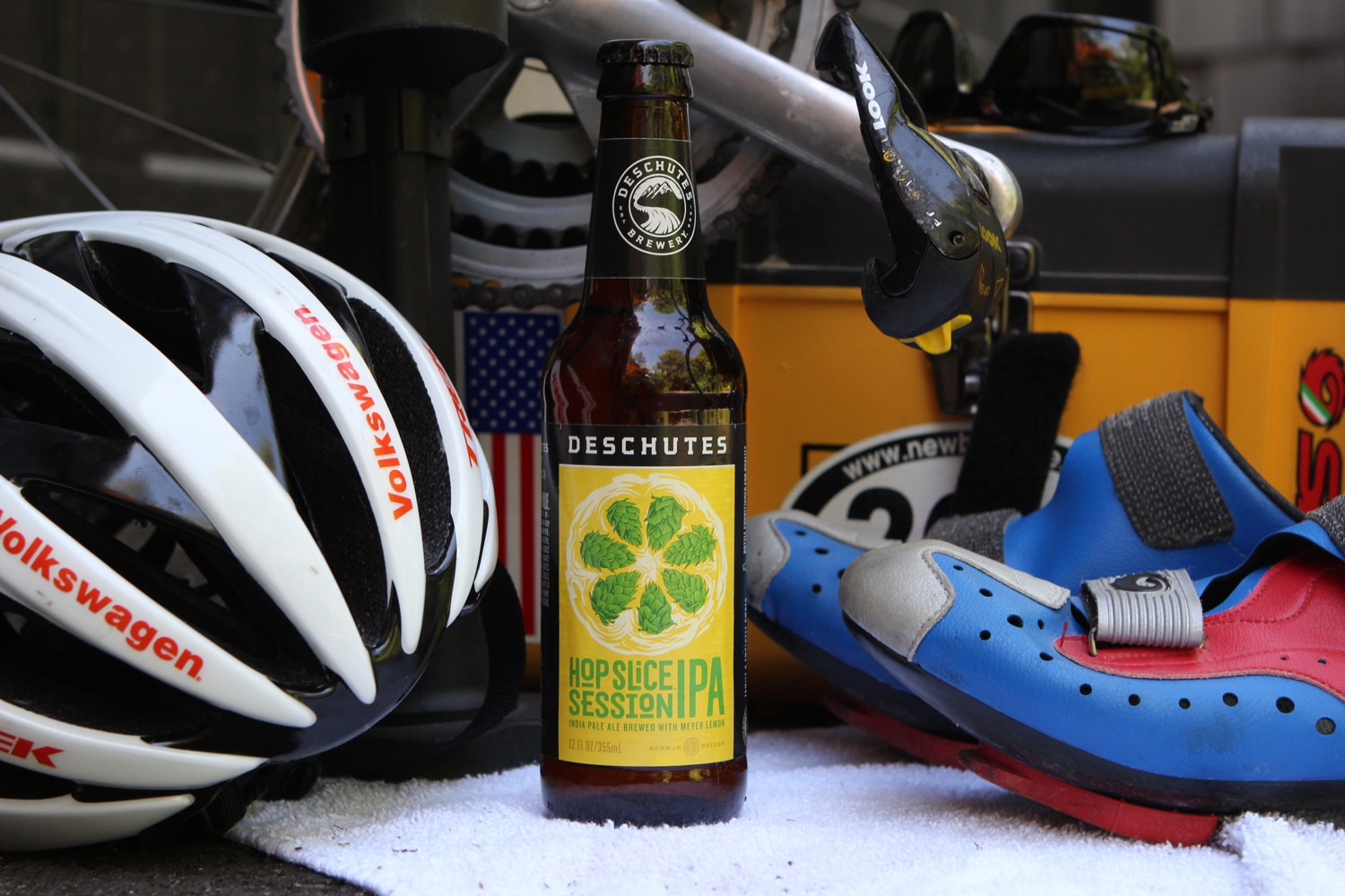 Deschutes Hop Slice is a beautiful summer session IPA beer.