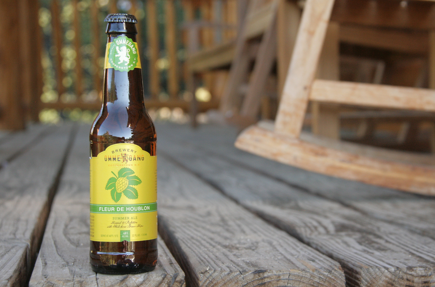 Ommegang Fleur De Houblon is a great summer beer for sipping.