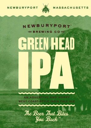 Newburyport Green Head West Coast IPA.