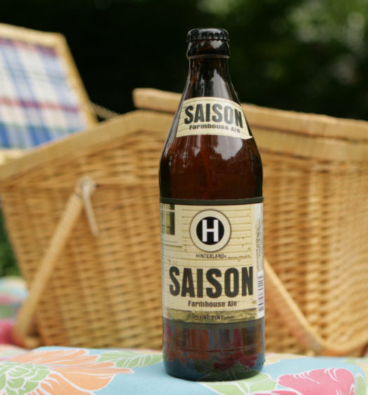 Hinterland Saison is the perfect picnic summer Wisconsin beer.