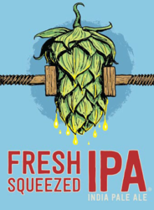 Fresh Squeezed IPA is a hoppy summer beer.