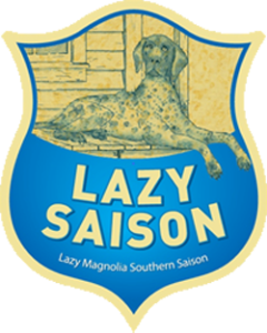 Lazy Saison summer beer from Lazy Magnolia Brewery.