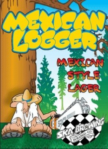 Ska Mexican Logger is a craft summer beer version of a standard Mexican lager.