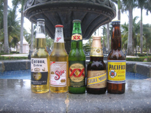 Complete Mexican Cinco de Mayo beer list.