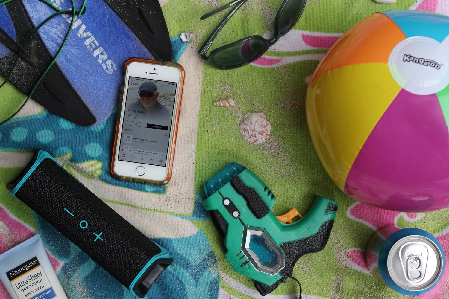 The Fugoo portable outdoor waterproof summer speaker is great for the beach.