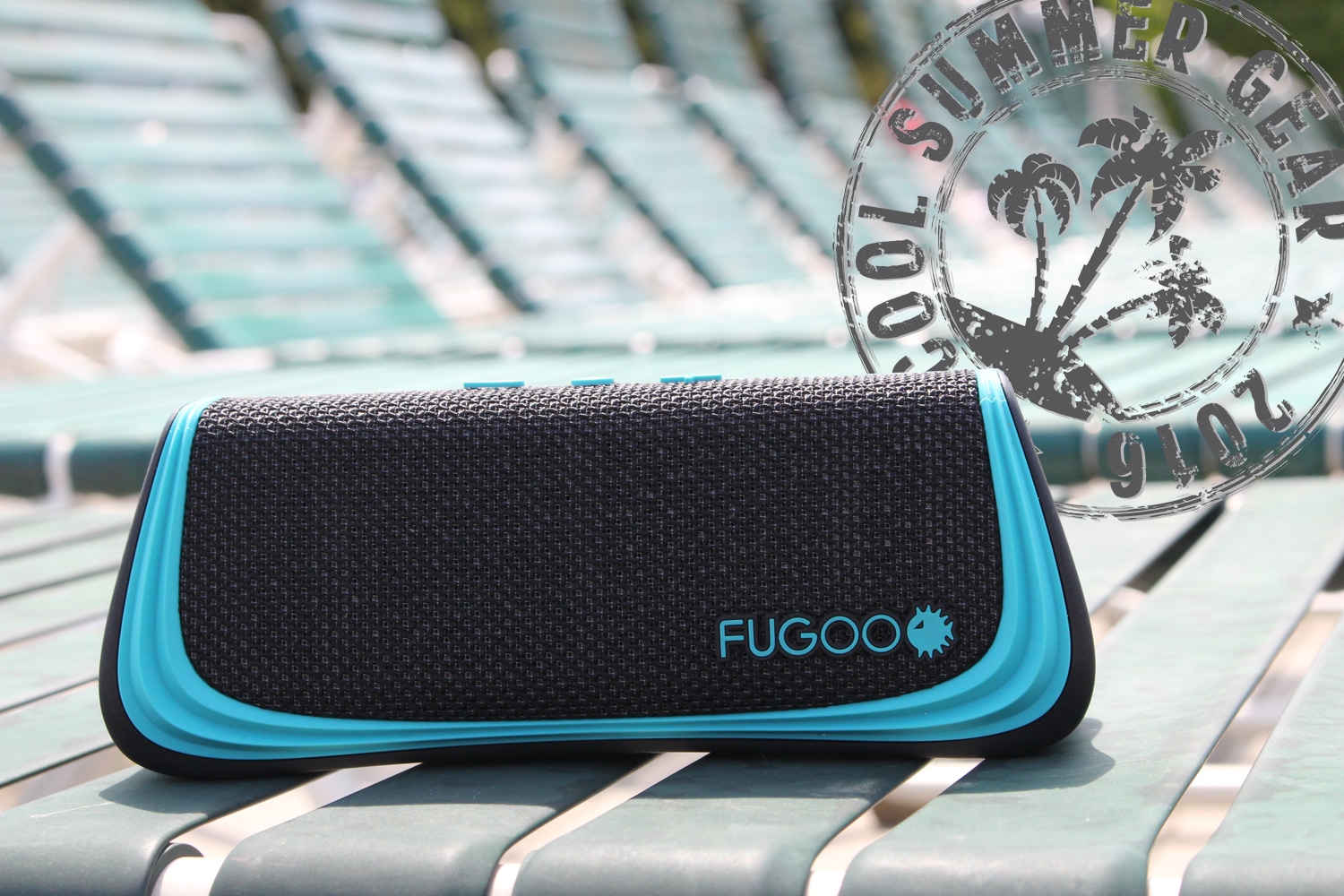 The Fugoo Bluetooth waterproof summer speaker is Cool Summer Gear.