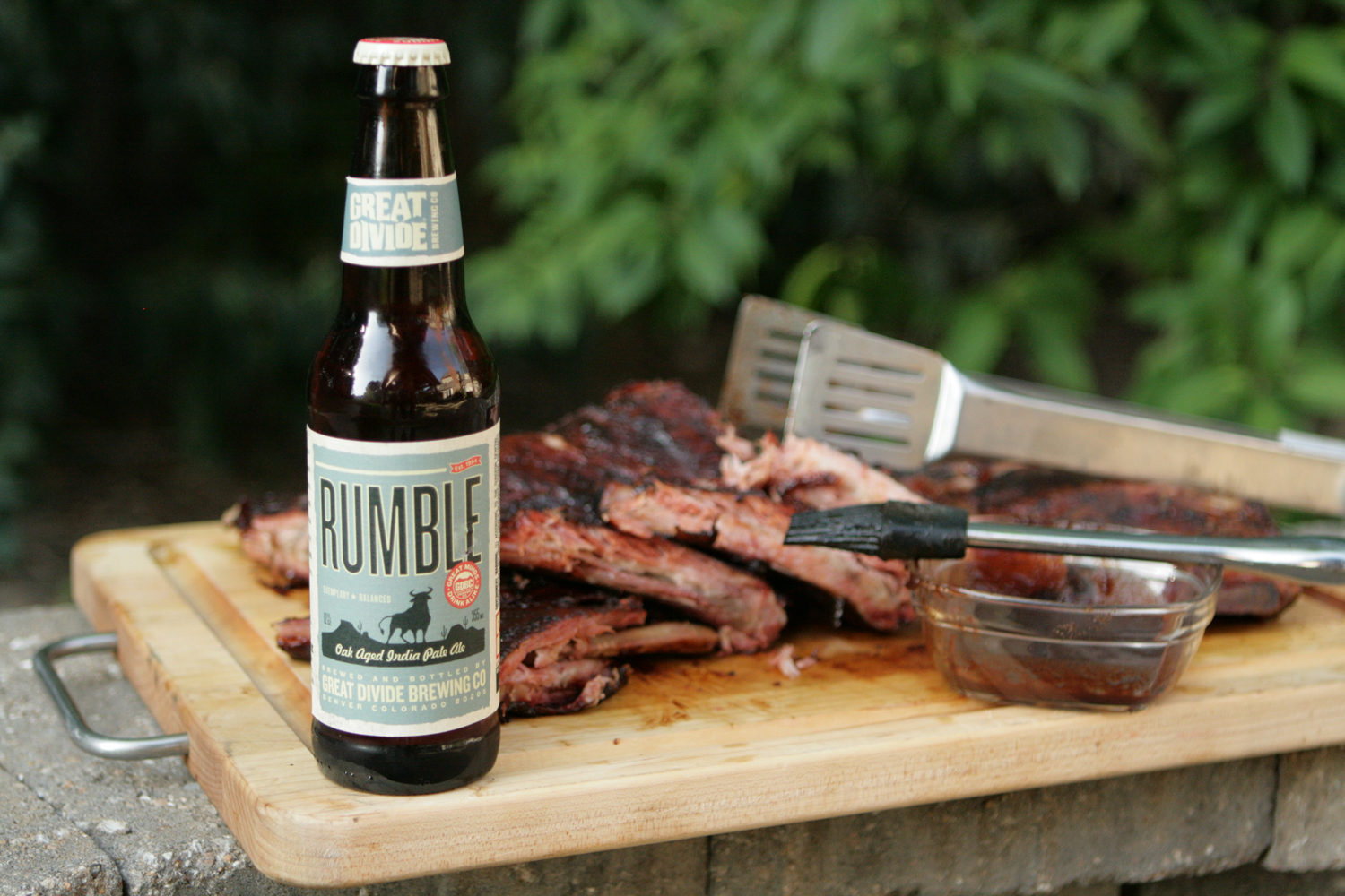 Rumble Summer Colorado IPA Beer is great with bbq.