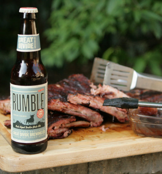 Rumble Summer Colorado IPA Beer is great with bbq.