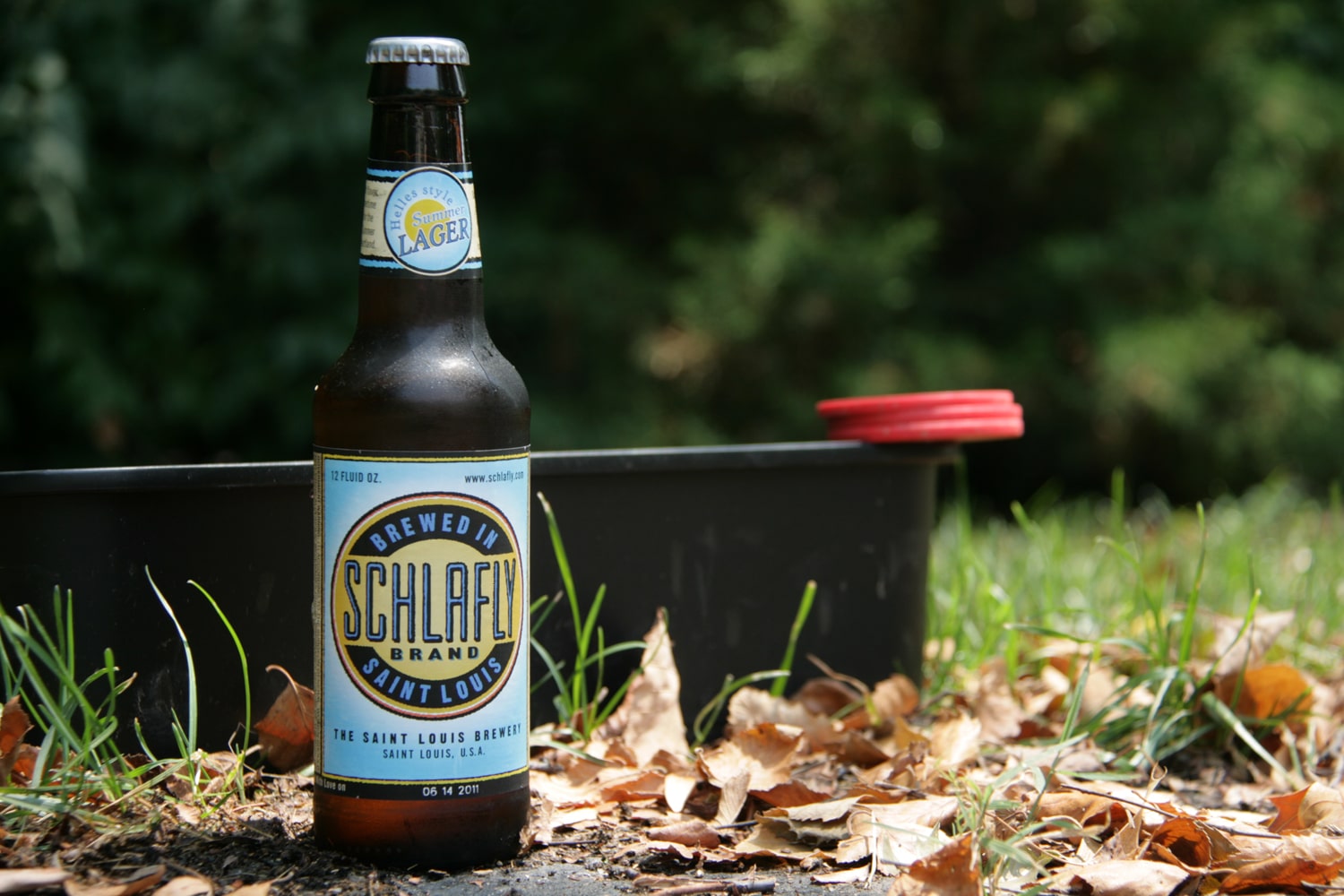 Schlafly summer beer is a tasty helles-style lager.