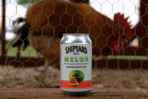 Shipyard handcrafted summer Melon beer is the tops.