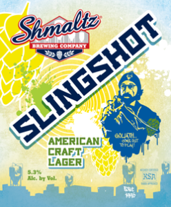 Slingshot American Lager is a genuine summer beer.