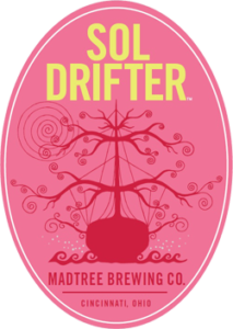 Madtree Sol Drifter is a refreshing summer strawberry beer.