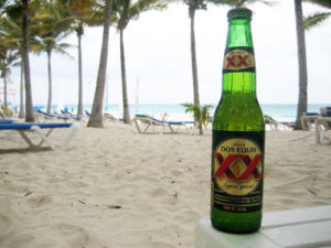 Grab a Mexican summer Dos Equis beer for the beach.