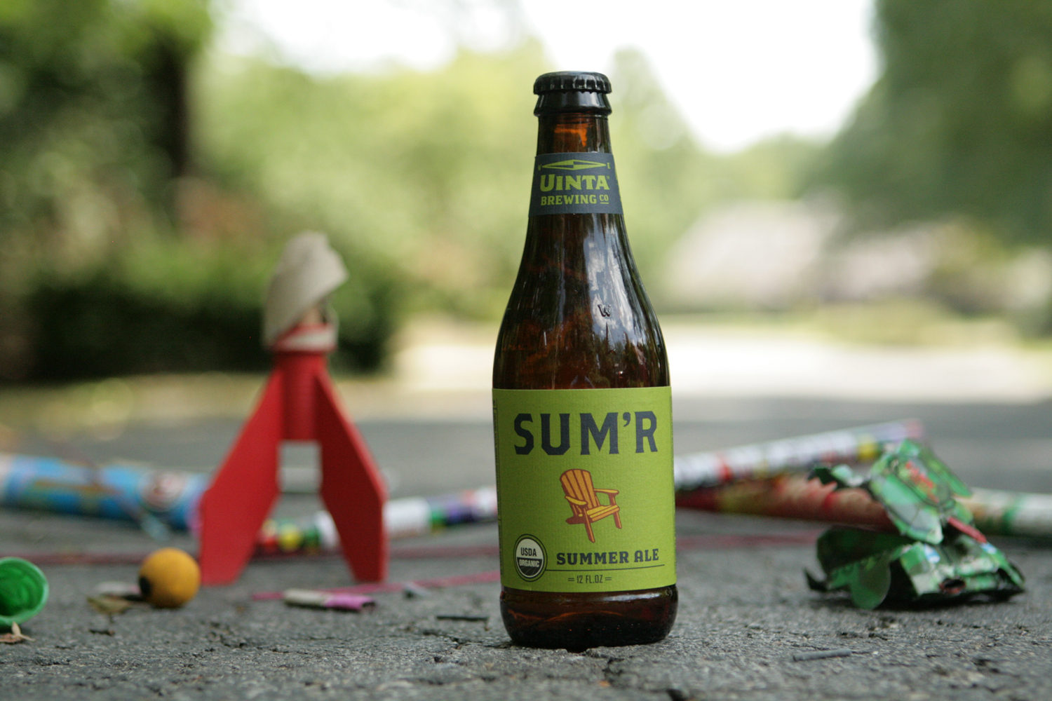Sum'r summer organic beer is a delicious way to spend the season.