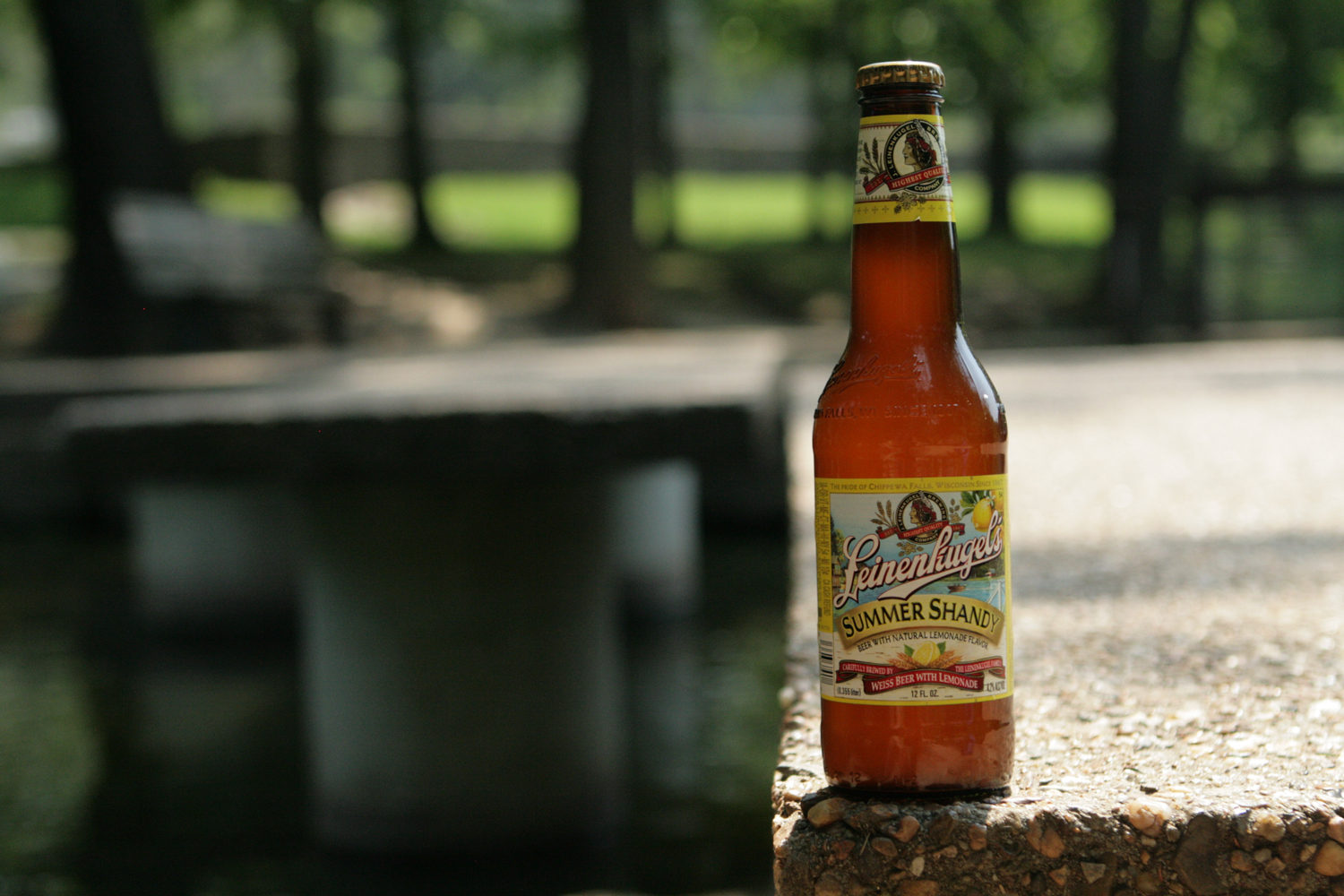 Leinenkugel Summer Shandy beer is a perfect lemon seasonal drink.