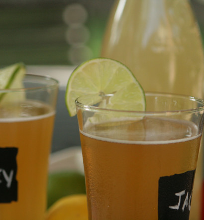 Enjoy a lemonade summer shandy this summer.