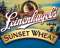 Leinenkugel's Summer Sunset beer is perfect for the lake.