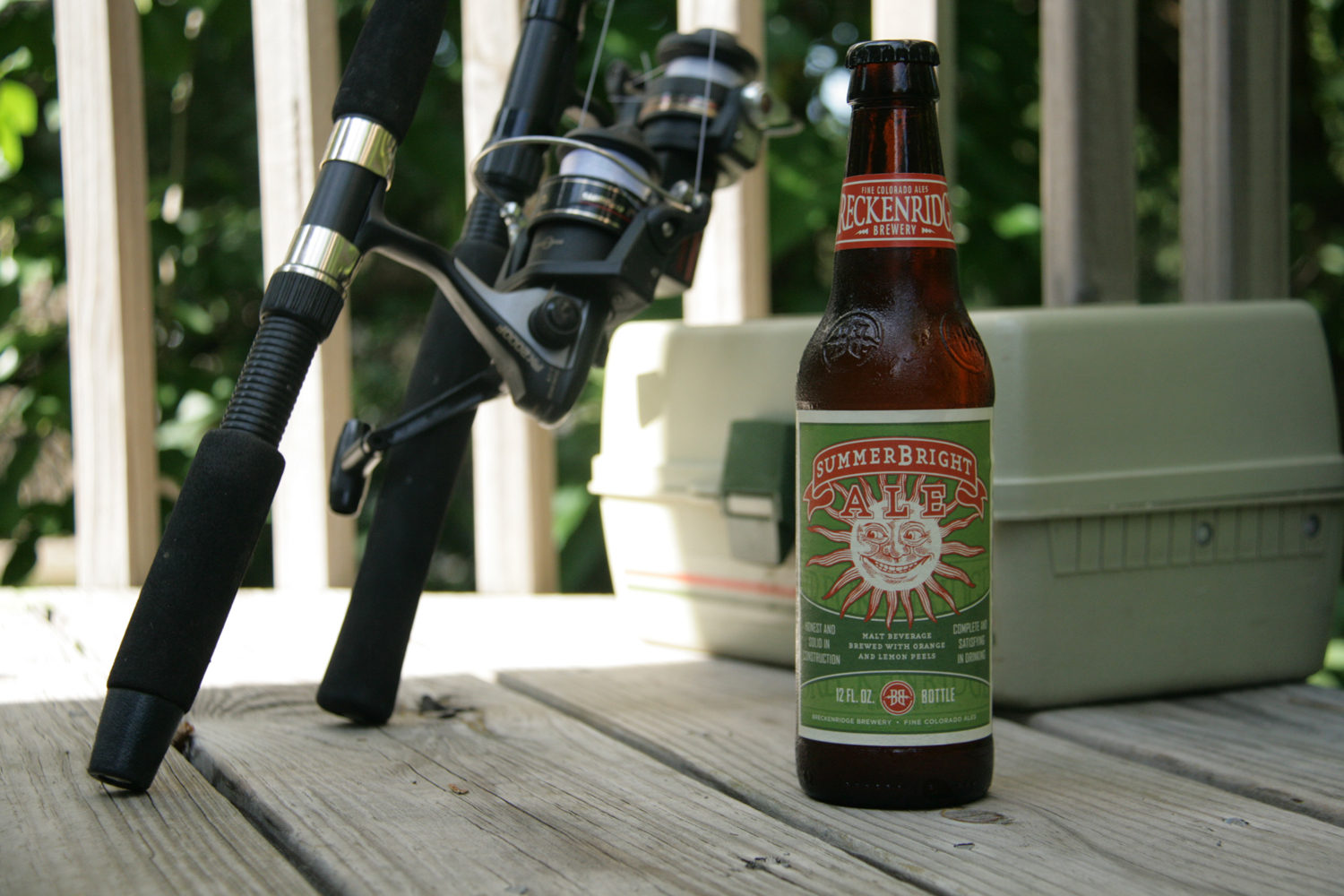 Enjoy Breckenridge's SummerBright summer ale in the sun.