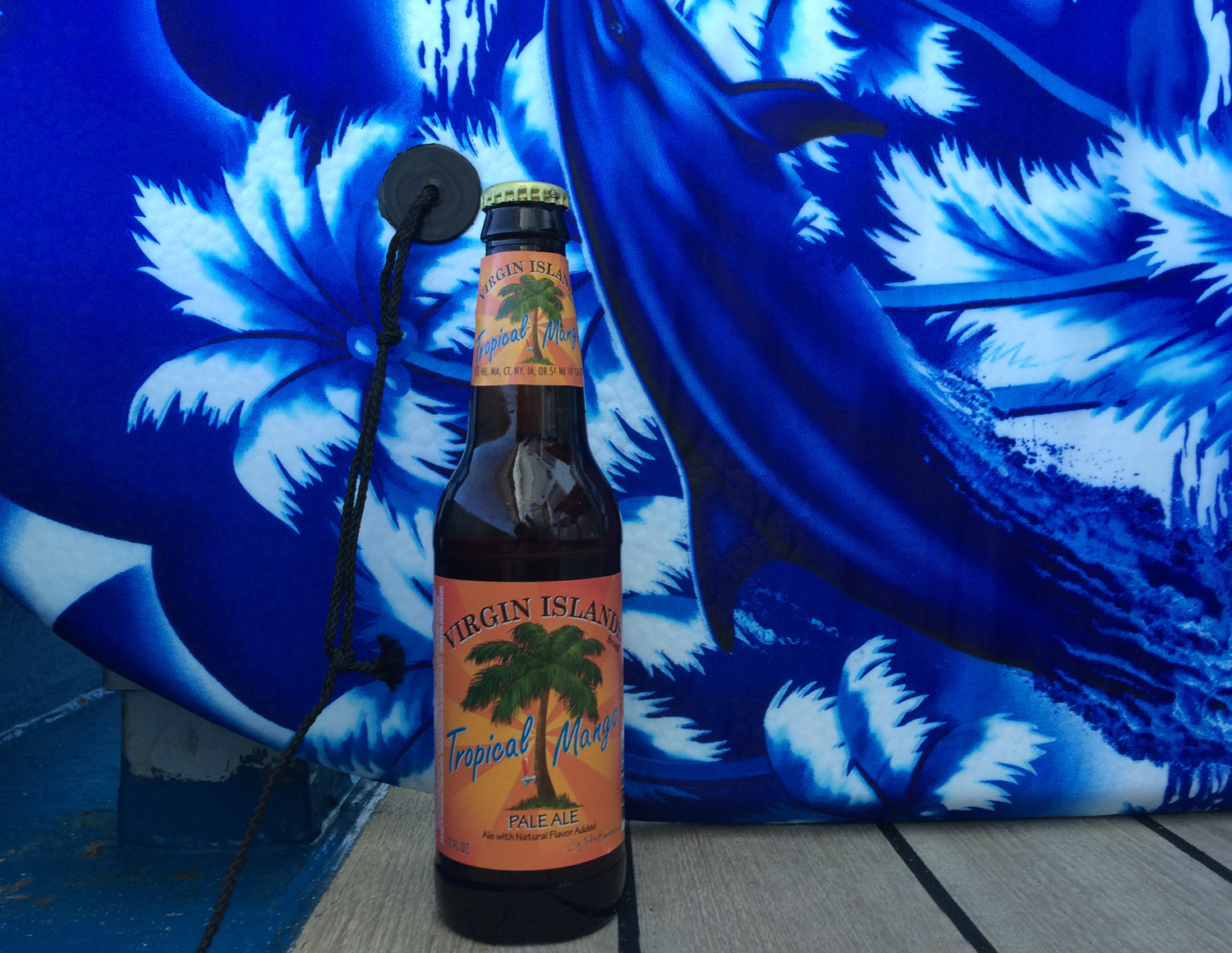 St. John's Brewers Tropical Mango beer pale ale is perfect for a hot day.