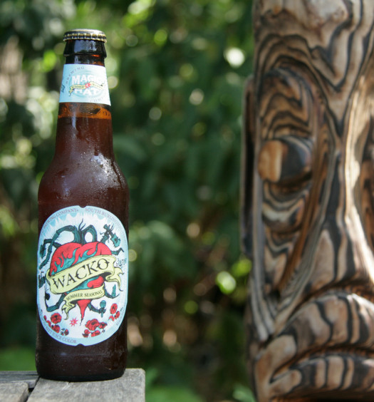 Wacko summer beer from Magic Hat is made with beet juice.